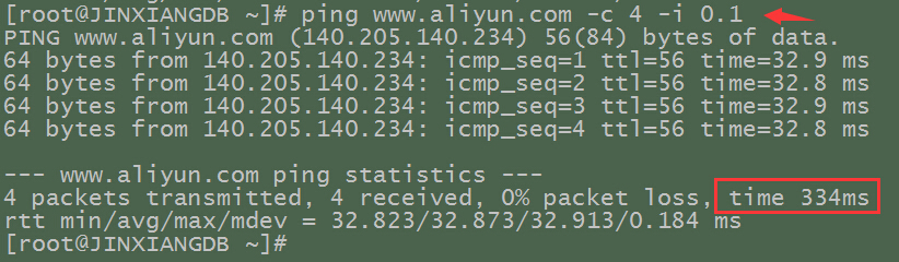 阿里云服务器ECS Linux 系统 ping 测试总是时间异常的解决办法