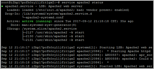 阿里云服务器Ubuntu系统如何检查 TCP 80 端口是否正常工作说明